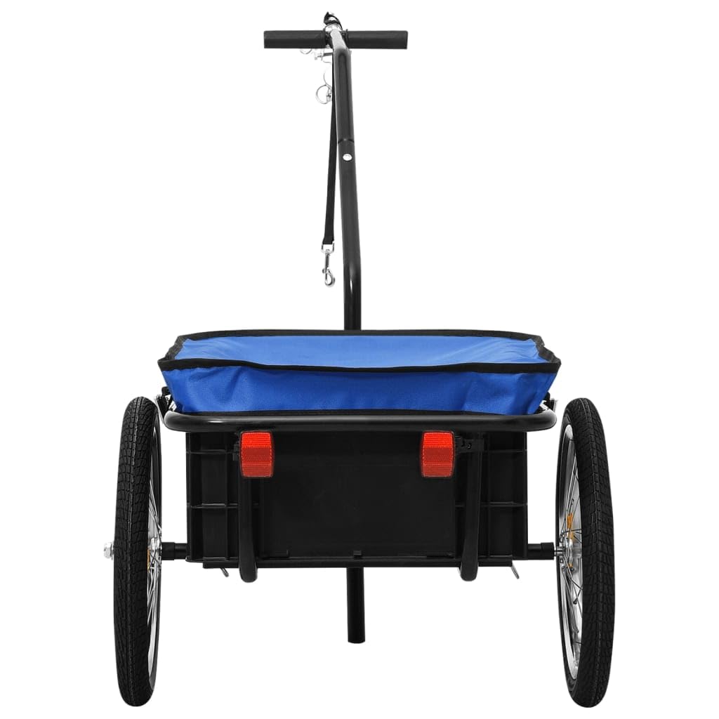 Furniture Select - Remolque para bicicleta (155 x 60 x 83 cm), color azul