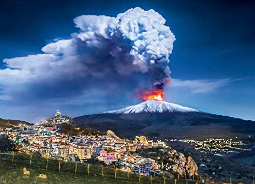Etna Italy, Travel Jigsaw Puzzle, Collection, 1000 Pieces
