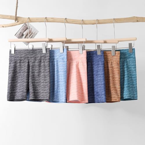 6 Pack Girls Athletic Shorts Kids Running Active Ice Silk Dry-Fit Shorts2