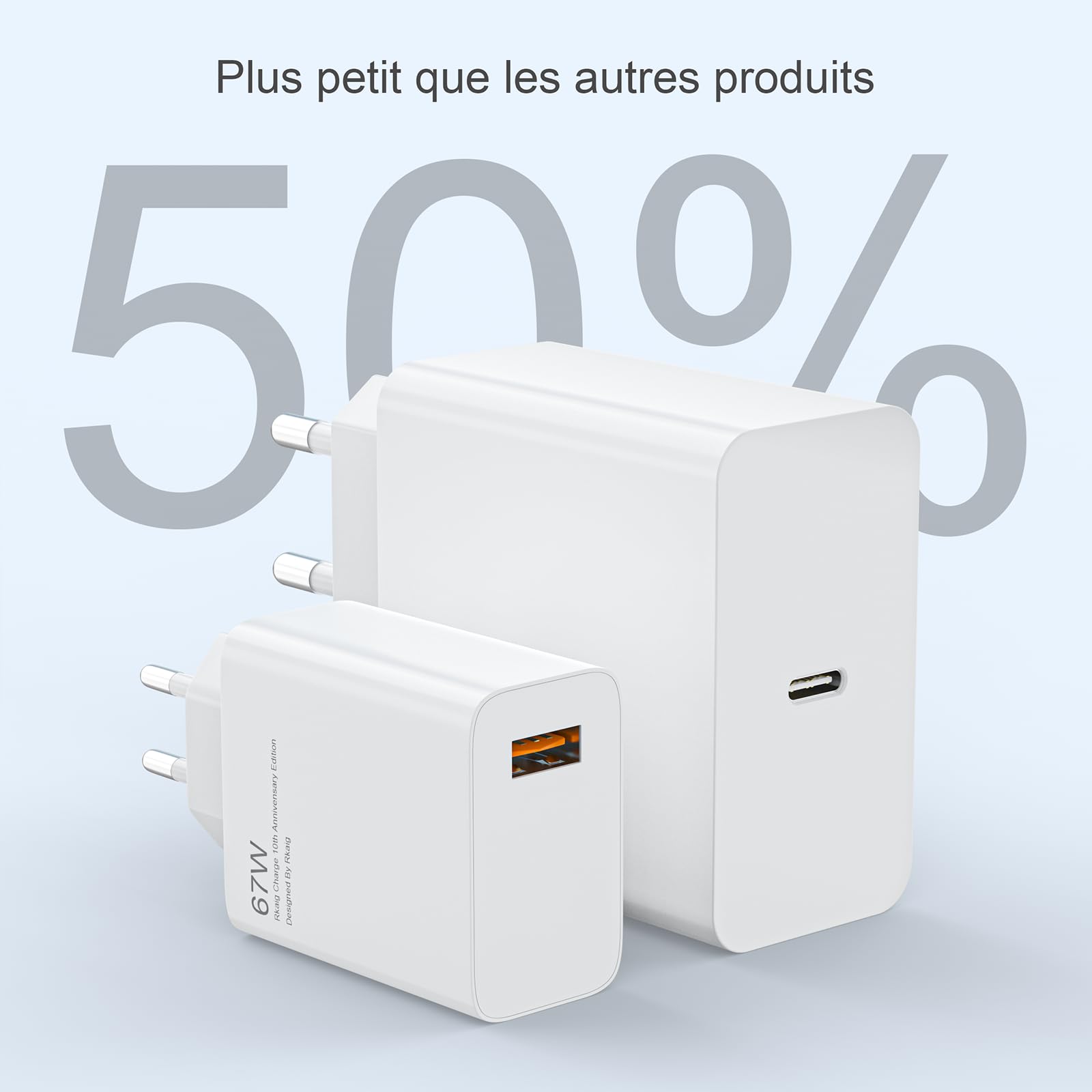 Chargeur Rapide 90W Seefey Pour Xiaomi Avec Câble USB-C 6A 2m | Compatible POCO, Redmi, Mi, Pad - Ultra Rapide Et Sécurisé