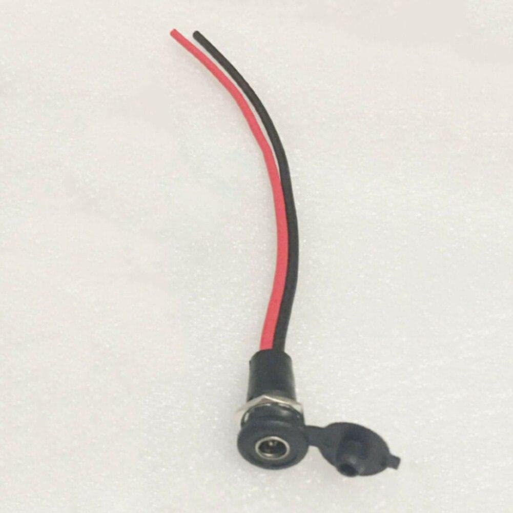 Port De Charge Scooter électrique - Lot De 2 - Jack 5,5 Mm OD / 2,5 Mm ID - Longueur Câble 15 Cm - Compatible Gotrax, Trottinettes - 3