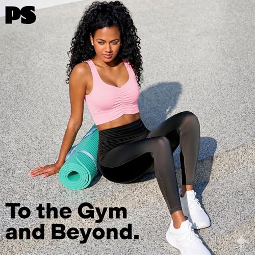 Image of POPSUGAR Sports Bras for Women - Y Back, High Neck, Strappy & Long Line Padded Racerback Bra Workout Yoga Top Racer Back Bra