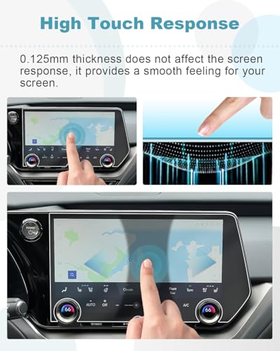 Image of CDEFG 2PCS for 2024 2025 2026 Lexus GX 550 14-inch Screen Protector - Premium /Luxury /Overtrail Accessories Nano Screen Cover HD Clear