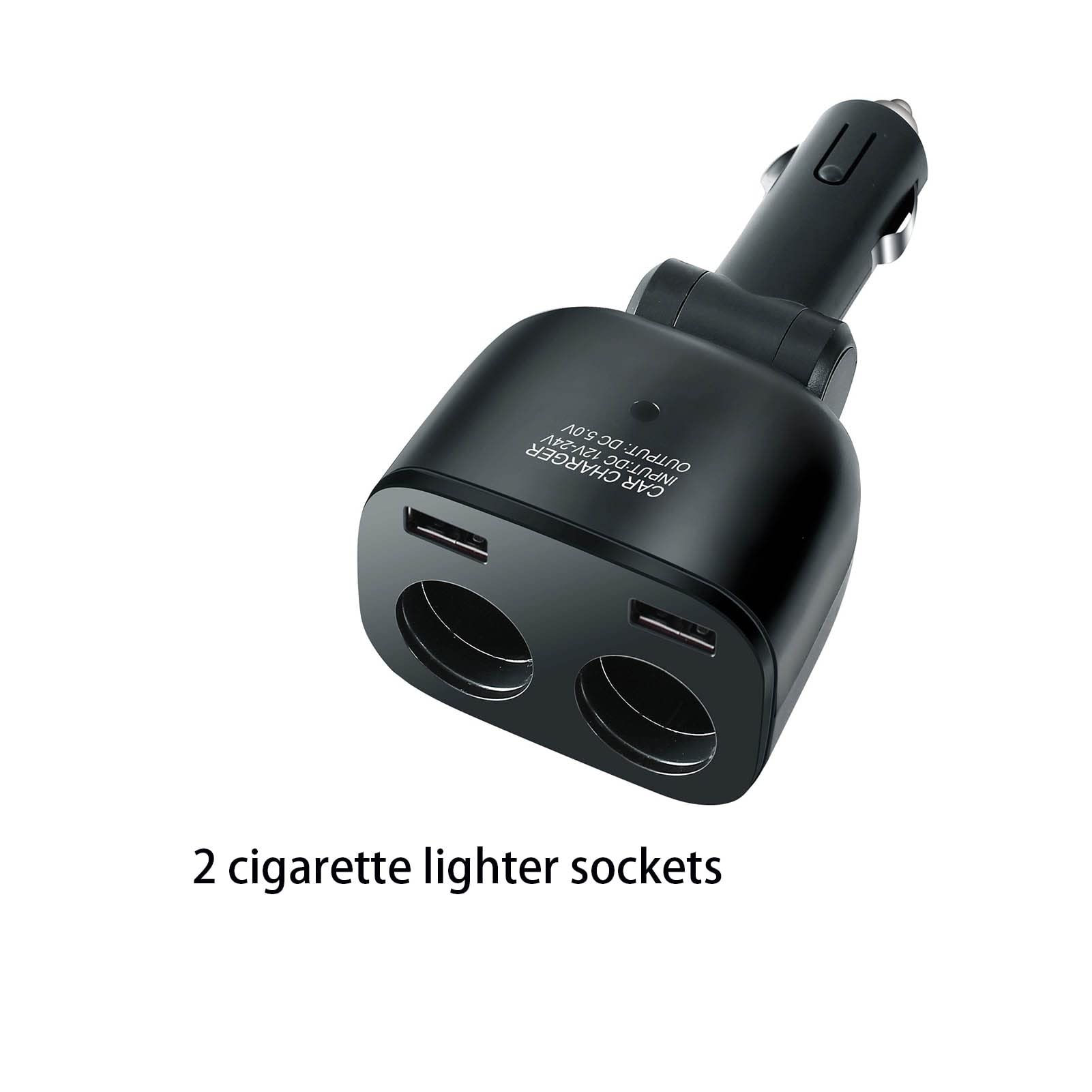 Caricabatteria Auto 111W Con Voltmetro LED - 4 Porte USB C PD E QC3.0, Adattatore Accendisigari 90W Per Auto E Camion - Foto 9