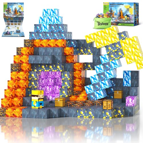 Magnetische Bausteine-Bauen Mine Magnete Welt Sword Edition Mine Spitzhacke Caverns Magnetic Tiles für Jungen und Mädchen ab 3-4 4-5 6-8, Montessori Outdoor Spielzeug Kinder Spiele für Kinder ab 3+ Magnetische Bausteine-Bauen Mine Magnete Welt Sword Edition Mine Spitzhacke Caverns Magnetic Tiles für Jungen und Mädchen ab 3-4 4-5 6-8, Montessori Outdoor Spielzeug Kinder Spiele für Kinder ab 3+