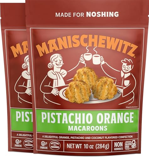 Manischewitz Pistachio Orange Macaroons