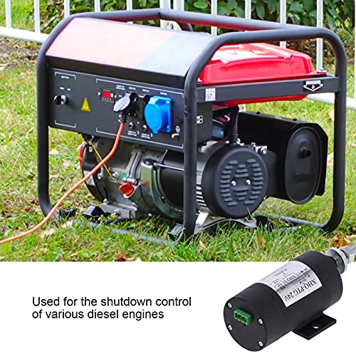 Válvula solenoide de parada, conjunto de gerador de motor a diesel solenoide de desligamento de comb