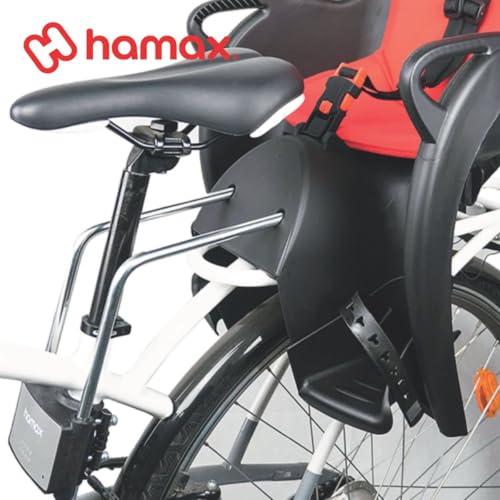 HAMAX Unisex fietshouder achterdrager Heckträger, schwarz/medium grau, Einheitsgröße EU
