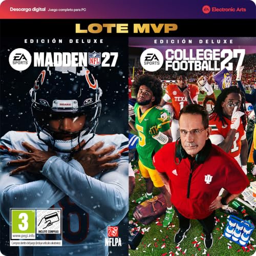Código EA App de Madden NFL 27 y College Football 27 Deluxe con simulación realista para Windows