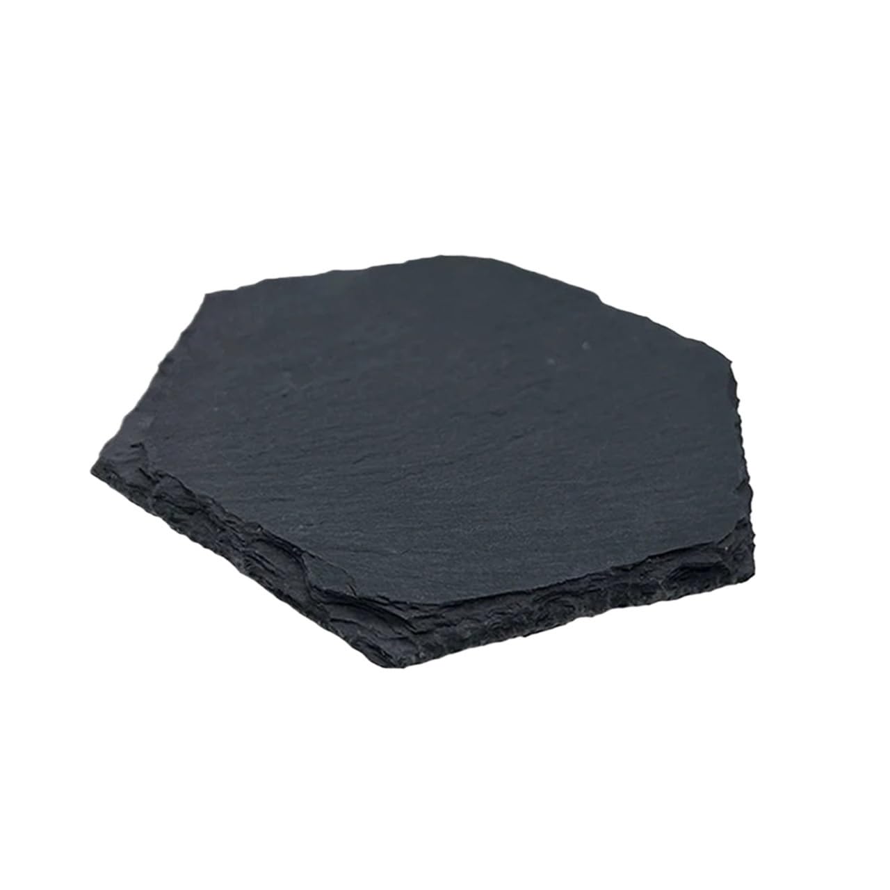 Coaster 1pc Table Coaster Reusable Slate Stone Drink Decorative Kitchen Tea Cup Mug Heat Resistant Rock(Color3)