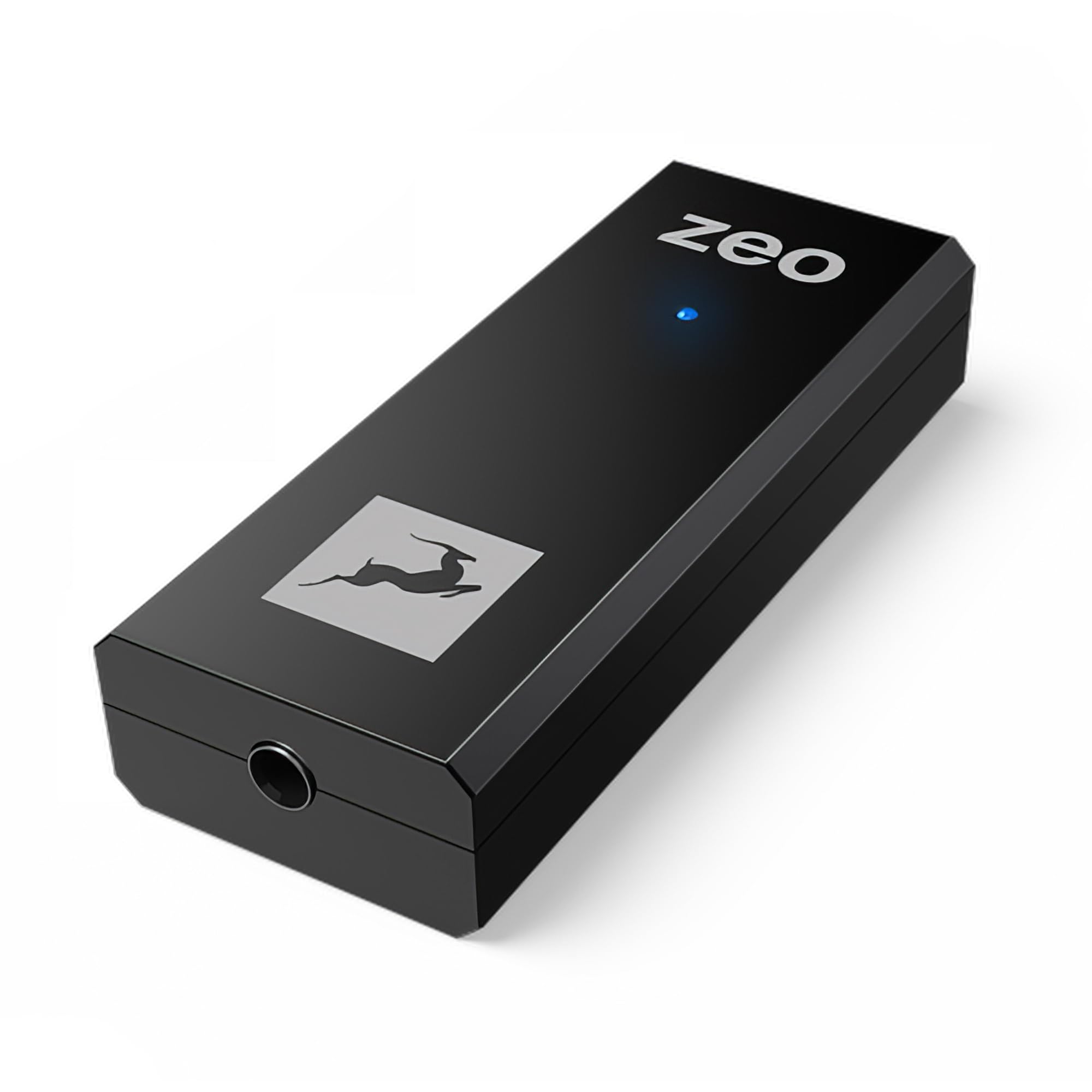 Antelope Audio ZEO Portable DAC Audio Converter Hi-Fi & Headphone Amplifier - High Resolution DAC/Amp Dongle w/USB Input & 3.5Mm Output for PC,