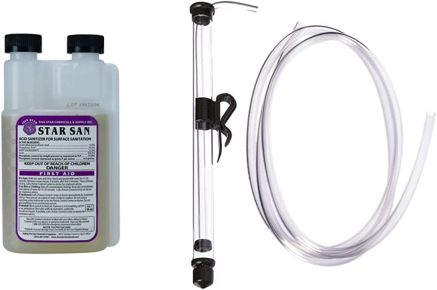 Five Star Star San Brew Sanitizer (16 Oz) and Fermtech Auto