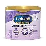 Enfamil NeuroPro Gentlease Infant Formula - Clinically Proven to reduce fussiness, gas, crying in 24 hours - Brain Building Nutrition Inspired by breast milk - Reusable Powder Tub, 20 oz