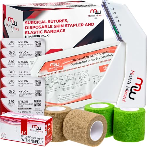 Image of Disposable Skin Stapler with 55 Preloaded Sterile Wires (Training Pack)