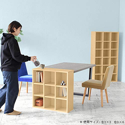 Amazon｜arne 本棚 完成品 スリム ブックラック ディスプレイシェルフ