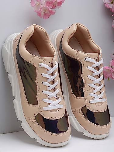 Image of SOLETHREADS Chrome|Lightweight Comfortable Casual Sneakers Shoes for Women