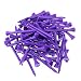 Crestgolf Golf Tee 2-3/4 inch Deluxe Tee Pack of 100 (purple)