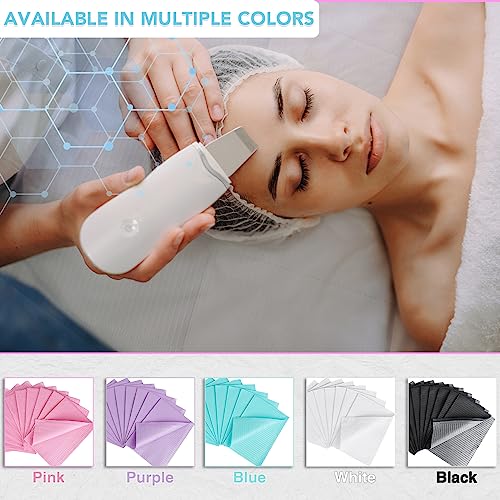320 Pack Disposable Dental Bibs 13"x18", 3-Ply Waterproof Tattoo Bibs Sheet for Nail Salon, Dental Clinic, Feeding, Tattoo Shop (White) - Imagem 6
