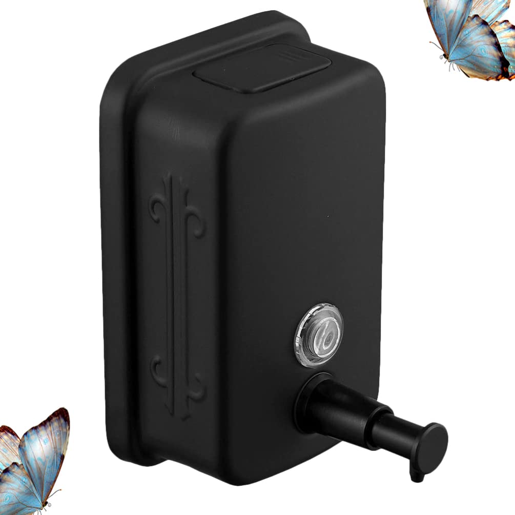 Alipis 1 Pc Dispensador De Jabon Dispensador De Jabón De Pared Dispensador De Jabón Comercial Dispensador Jabon Automático Dispensador De Jabón Recargable Botella De Champú Líquido