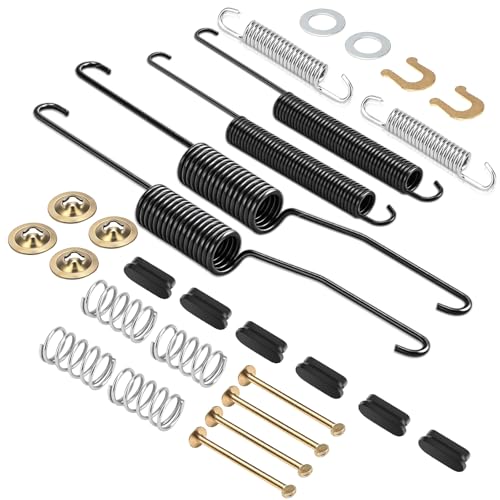 Rear Drum Brake Shoe Hardware Kit Fit for Chevy Silverado 1500 2008-2013 GMC Sierra 1500 2008-2015 18K2089 H7365 1406-291243