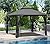ECOTOUGE Outdoor Gazebo 10'x10', Heavy Duty Canopy Tent with Soft Double Roofs & Metal Corner Frame Shelves, Party Tent Shelter with Mosquito Netting for Patio, Deck, Backyard, Grey