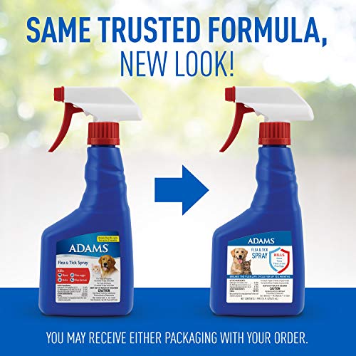 Adams Flea & Tick Spray For Dogs and Cats Kills Fleas and Ticks