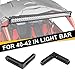 DaSen Upper Roof Light Bar Bracket Mounts Adjustable for 40