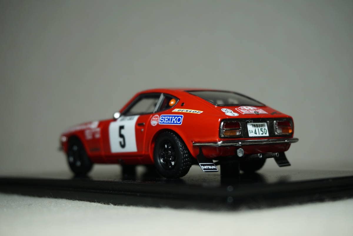 ミニカー Spark Datsun 240Z 3rd Monte Carlo 1972 Spark Datsun 240Z