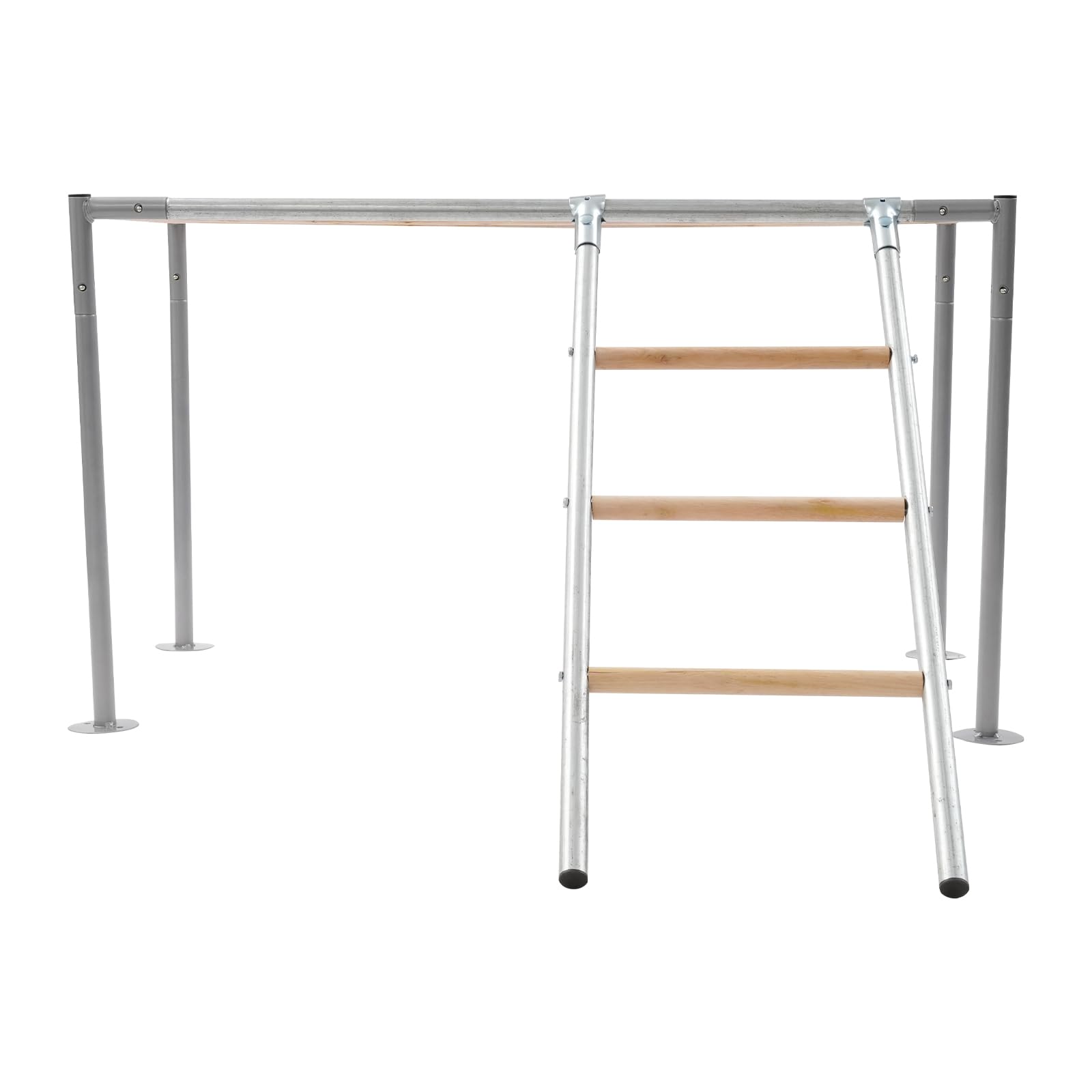 Pollaio per polli, accessorio per pollaio con scala e piattaforma di riposo, posatoi per polli, torre da arrampicata per 10 polli adulti