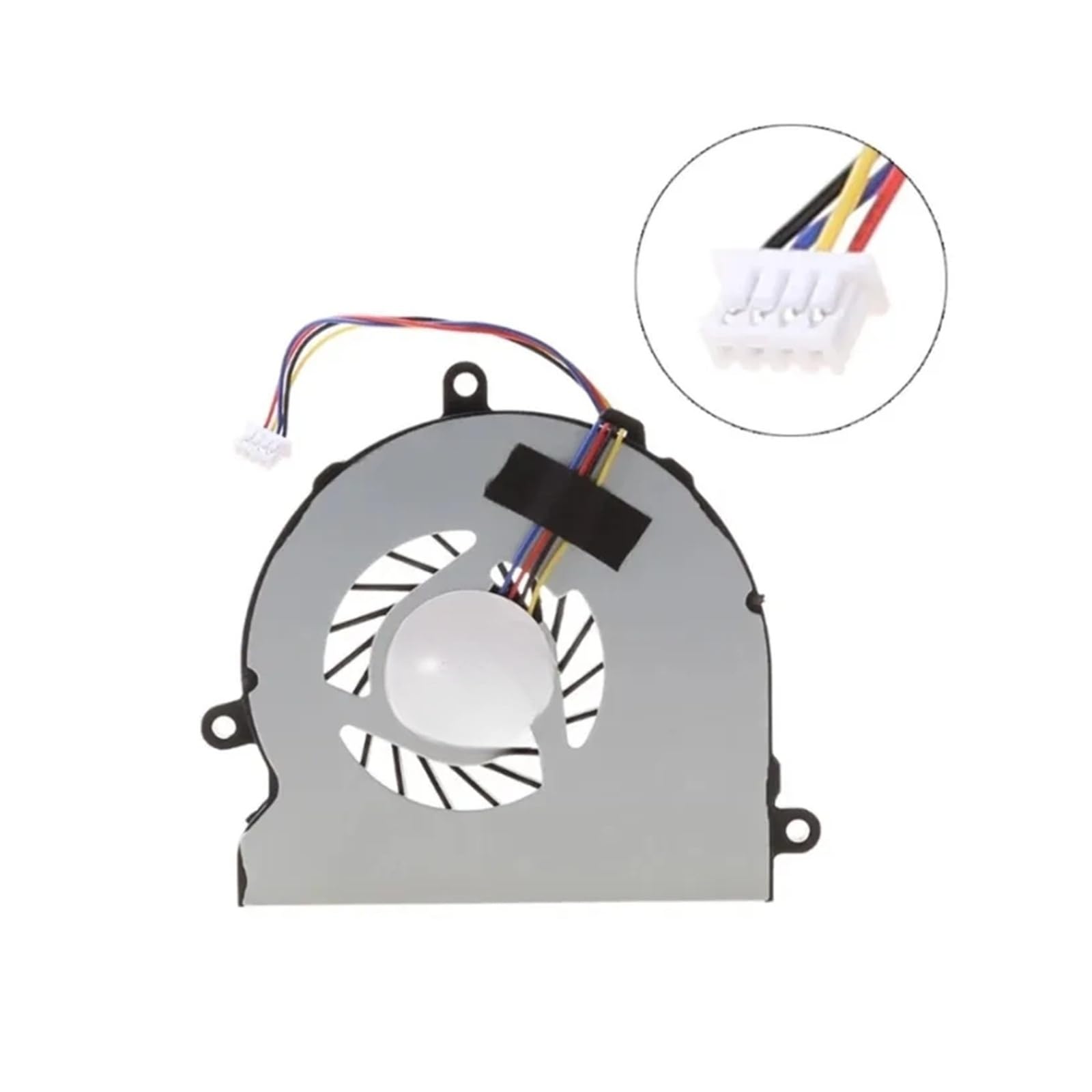 Ventilador De Refrigeración Interno De CPU for Portátil, Compatible con HP, Conjunto De Ventilador De SPS-813946-001 De 15-AC 0,26A, 4 Pines, 4 Cables, Serie DC28000GAD0