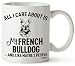 French Bulldog Mom Gifts Mug Women Men Dad Decor Lover Decorations Stuff I Love French Bulldogs Coffee Merchandise Accessories Talking Art Apparel Funny Birthday Gift Home Supplies Dog Coffee Cup Mugs