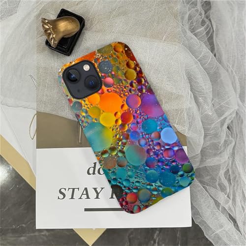 Coque iPhone 15 marbre orange CARLOCA en silicone