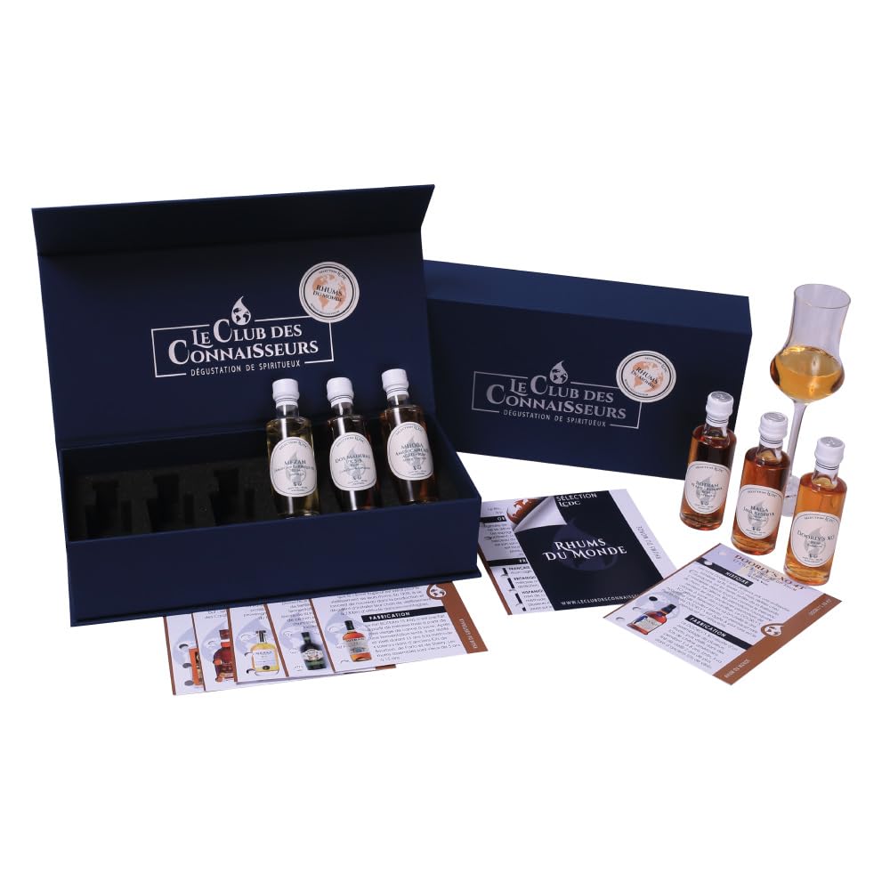 World Rum Tasting Set, 6 x 40 ml – Le Club des Connaisseurs