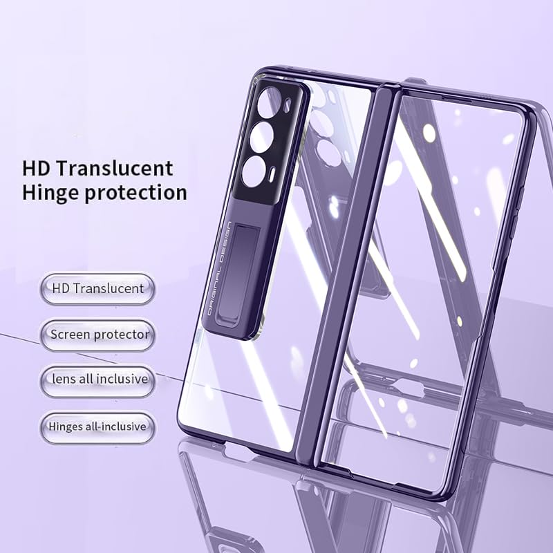 Coque Huawei Honor Magic V2 finition galvanisée premium avec vitre écran - 4