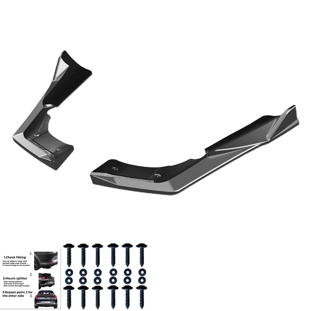 Hecksplitter kompatibel mit Mercedes CLA35 / CLA45 Aero Pack C118 2019–2023