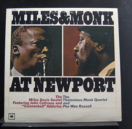 The Miles Davis Sextet Featuring John Coltrane And "Cannonball" Adderley / The Thelonious Monk Quartet And Pee Wee Russell - Miles & Monk At Newport - Lp Vinyl Record