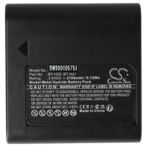 Batterie caméscope Sharp VL-E780S vhbw contre les pannes de batterie