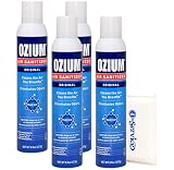 Ozium Air Sanitizer Spray - Glycolized Air Freshener Reduces Airborne Bacteria Eliminates Smoke & Ma