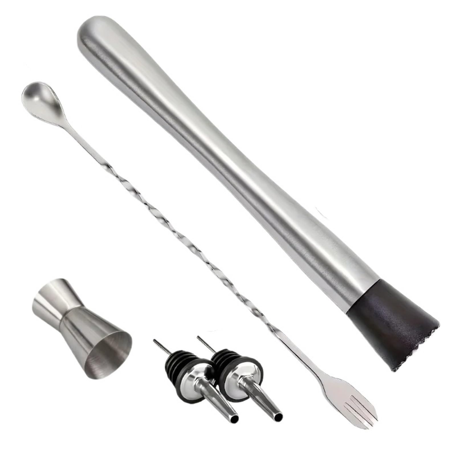 Générique Shaker à Cocktail, mélangeur de Bar, Boisson et Mesure, Jigger cuillère mélanger, Outils