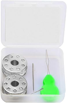 OSOYOO Conductive Thread 2 Bobbins 35-40ft/10-15m 40Ω/m 12Ω/ft Smooth Sewable for Arduino Lilypad