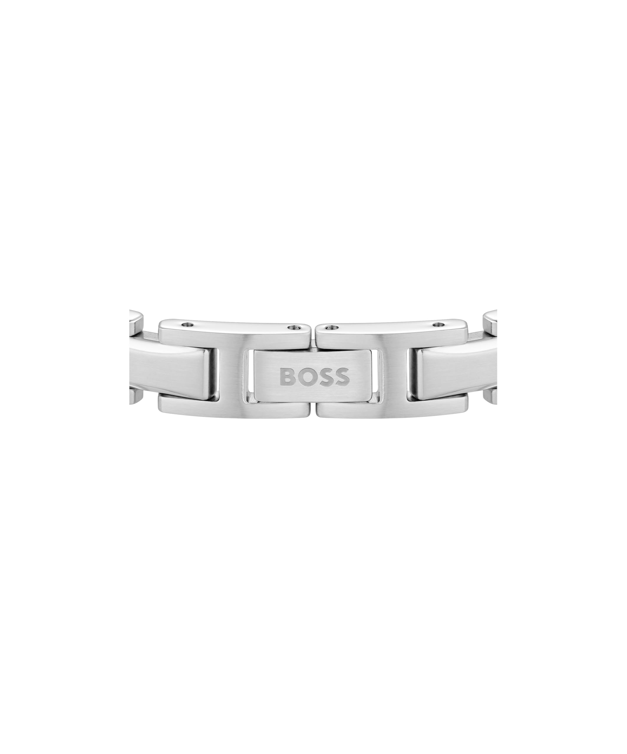BOSS Jewelry Gliederarmband für Herren Kollektion NOLAN aus Edelstahl