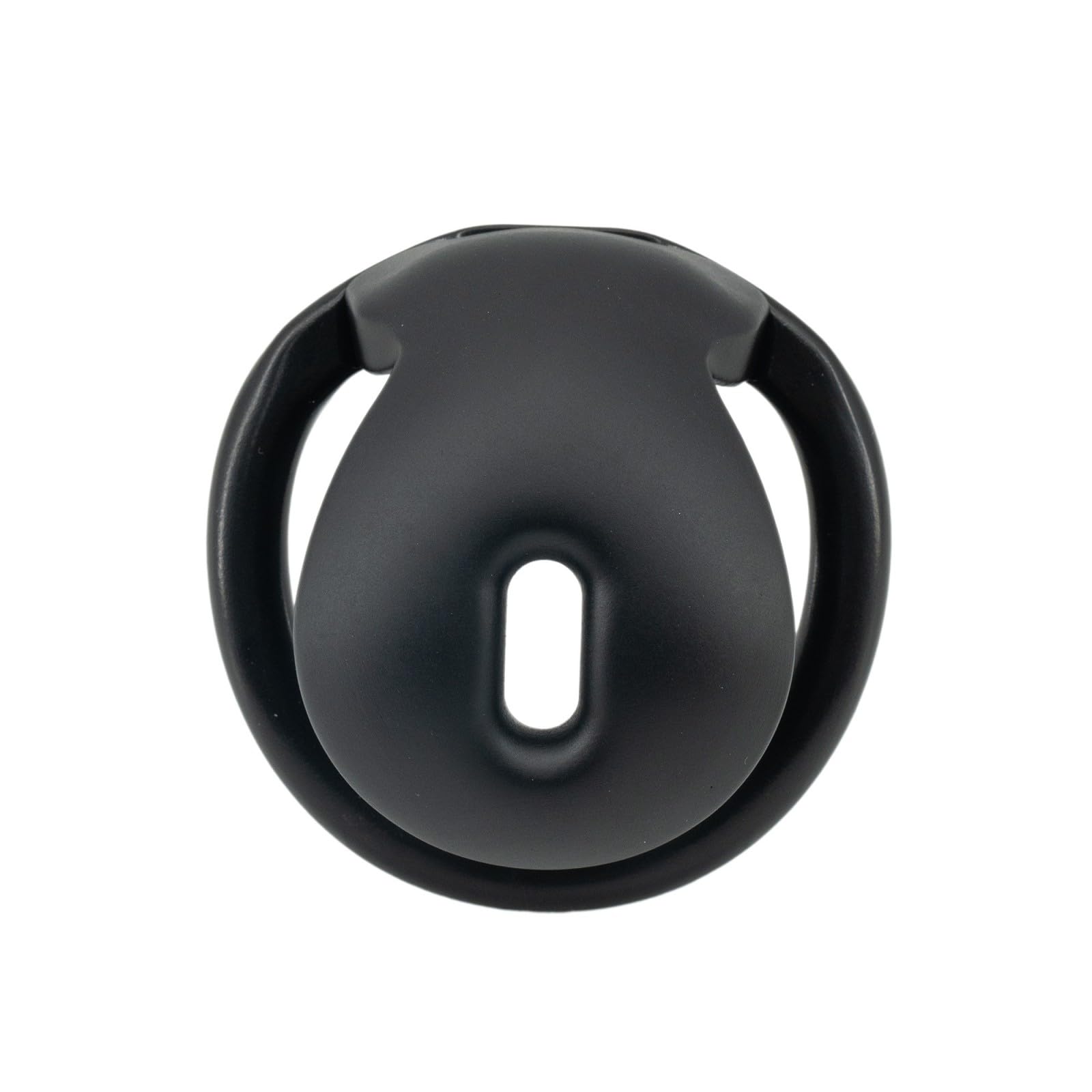 Chastity Cage Man Cage de Chasteté Inversée pour Pénis avec 4 Anneaux Différents Sex Toýs Homme Cage Chastetée en Résine ABS avec Mini Serrure pour Bondage le Pénis (Black,N)