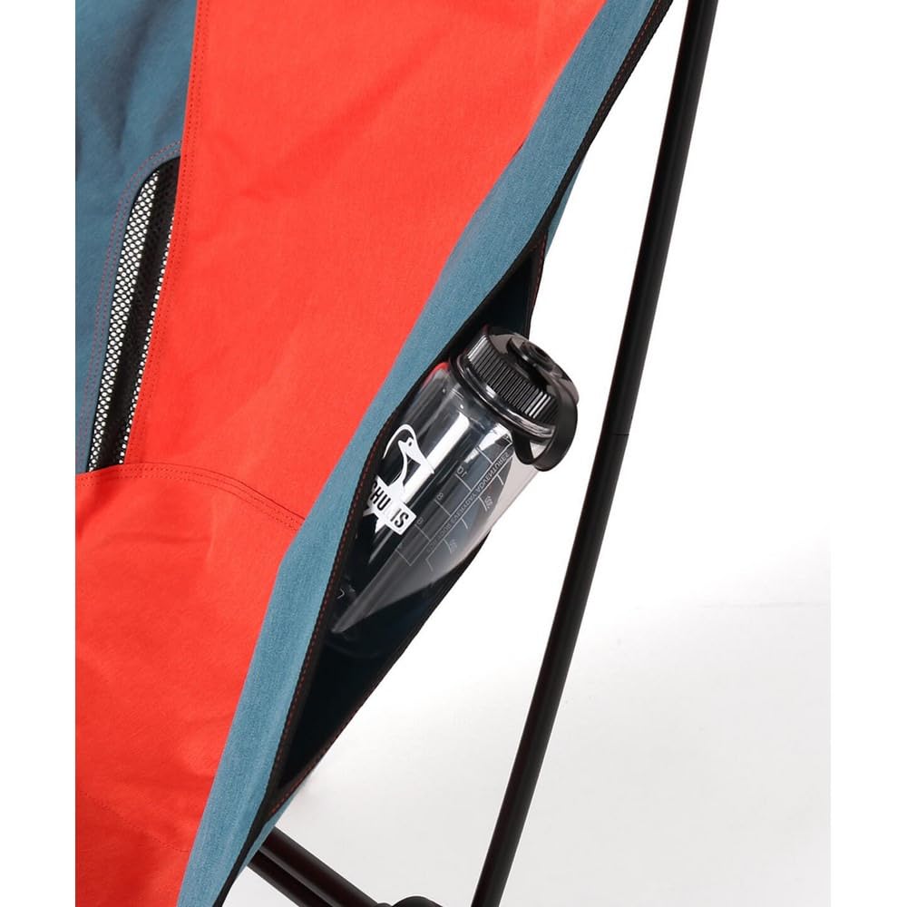 チャムス コンパクトチェアブービーフットハイ ベージュ/レッド【未