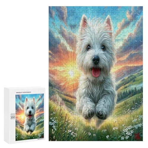 GIOCHI PER ADULTI: una sfida emozionante da regalare a tutti li appassionati di West Highland White Terrier puzzle e amanti dell'arte, ideale per uomo, donna o ragazzi; i puzzle aiutano a esercitare la memoria, migliorano la concentrazione e stimolano l'intuizione