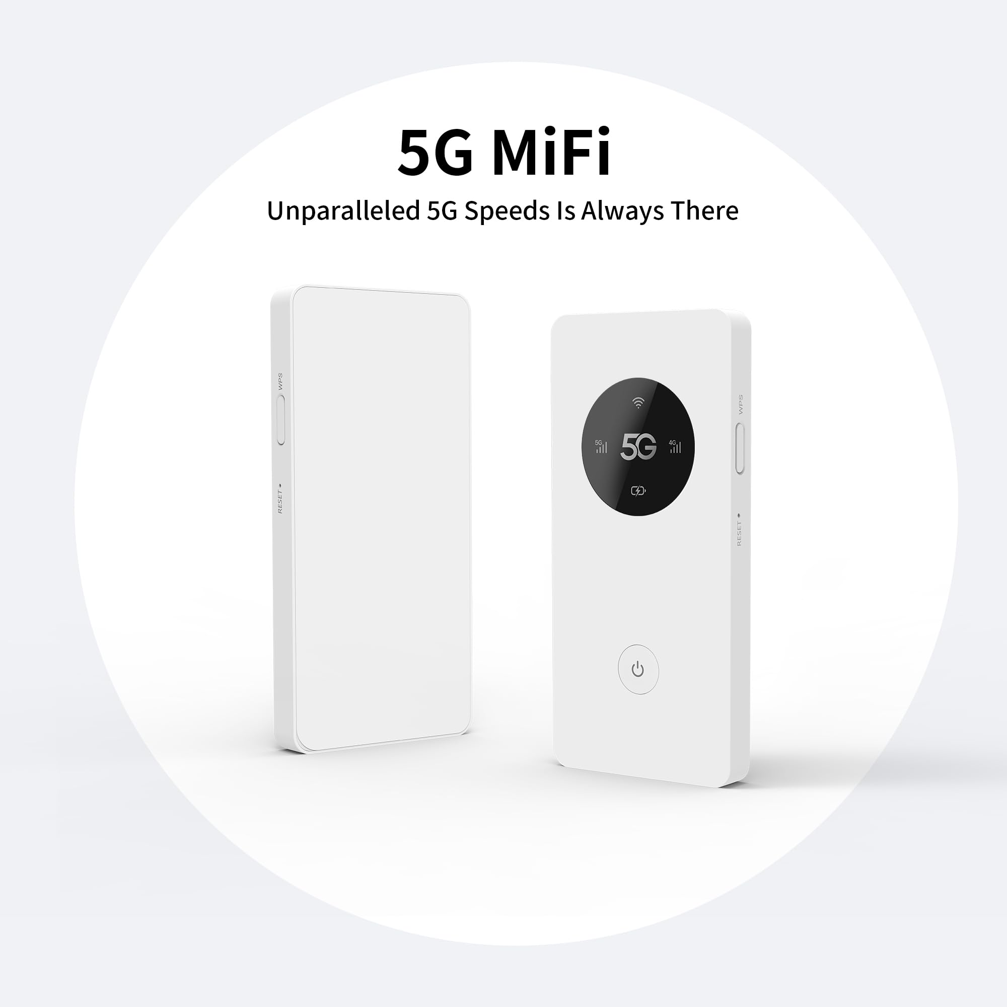 Mobile WiFi 5G Router 2Gbps 6000mAh Batteria - Dettaglio