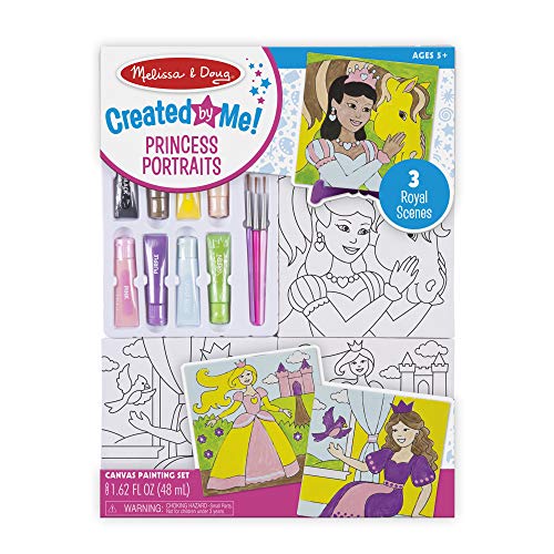 Melissa & Doug Canvas Painting Set - Princess -  Melissa and Doug, 9449