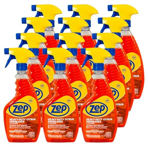 Zep Heavy-Duty Citrus Degreaser for Clean Kitchens