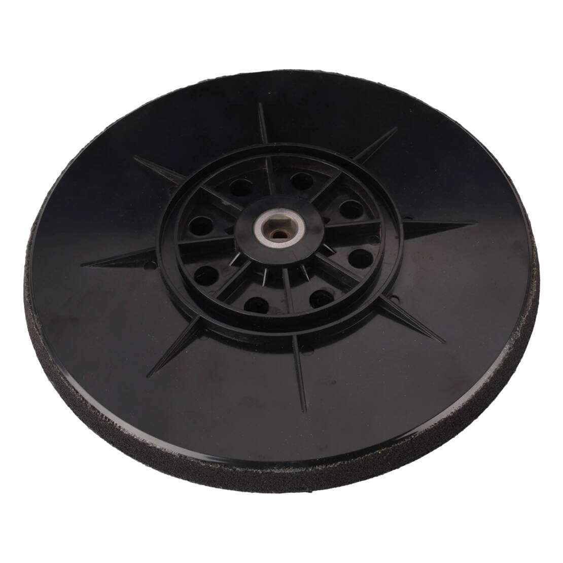 Disque de ponçage et meulage Auto-agrippant 215 mm (9") à 8 Trous avec Support pour Ponceuse à cloison sèche