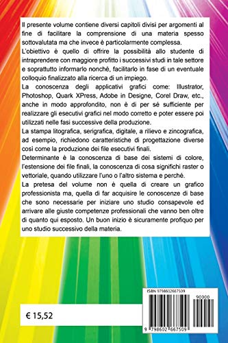 Introduzione allo studio della grafica professionale: Ausilio didattico per le scuole superiori ad indirizzo grafico (Italian Edition)