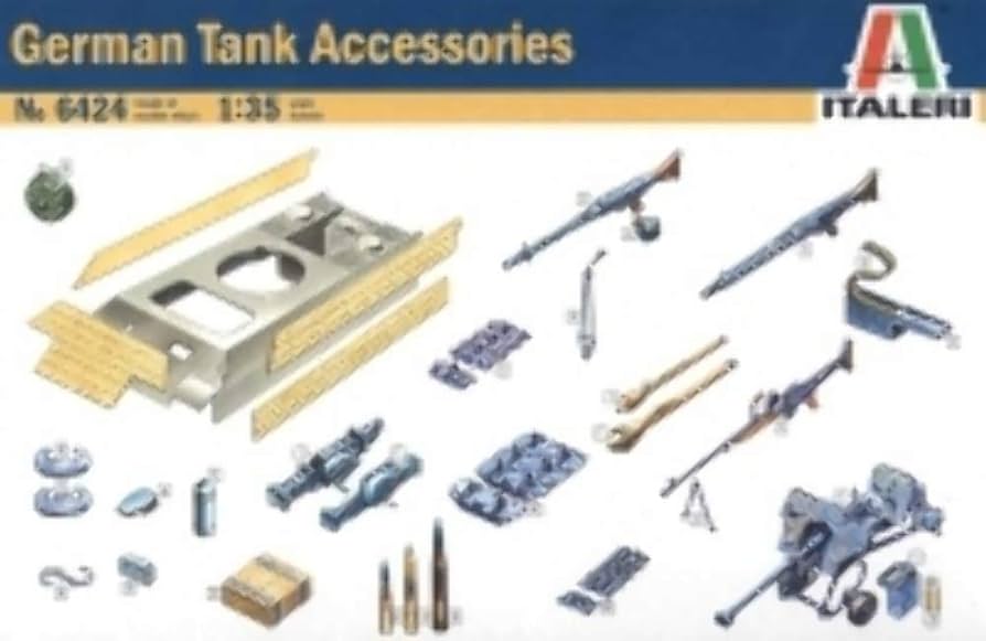 Amazon | タミヤ イタレリ 6424 1/35 ドイツ戦車 アクセサリーセット